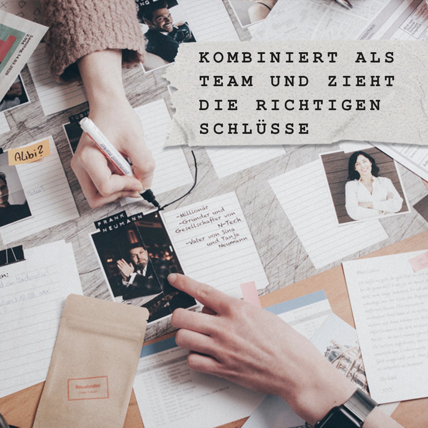 Fall 1: Der Millionenplan – Krimispiel für Zuhause – The Unknown