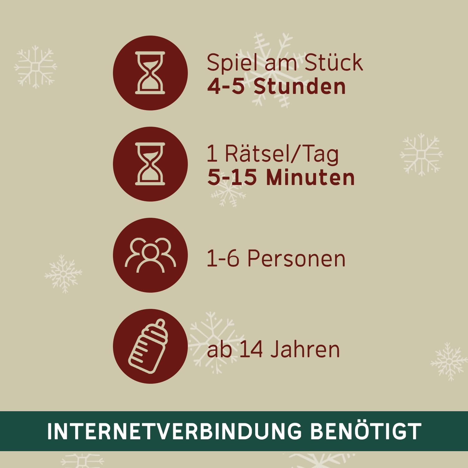 Adventskalender Krimi „Eisige Intrigen“