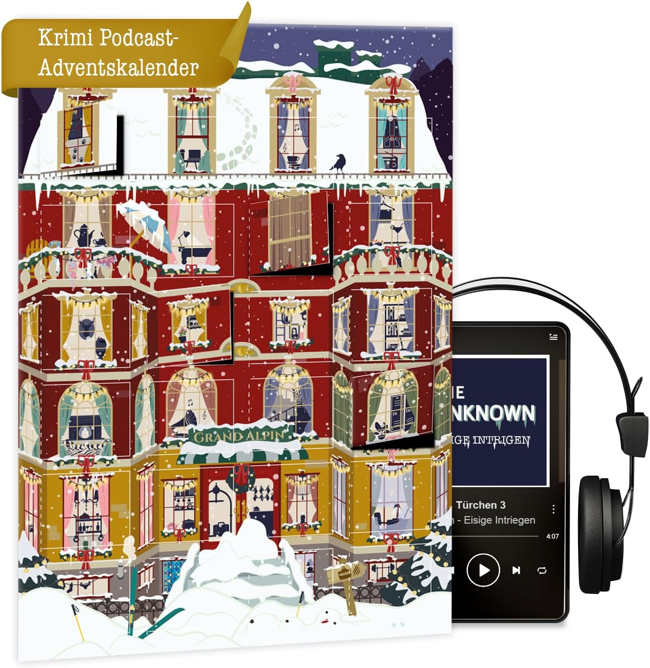 Adventskalender Krimi „Eisige Intrigen“