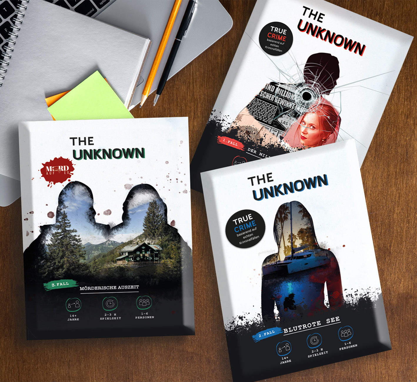 Bundle: Fall 1, 2 & 3 - The Unknown Krimispiel