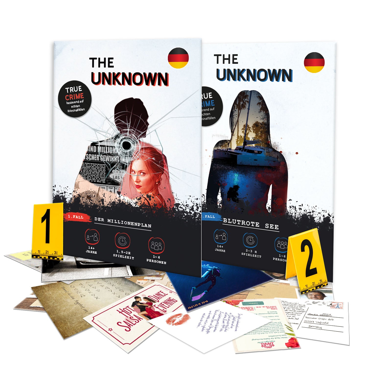 Bundle: Fall 1 & 2 – The Unknown Krimispiele